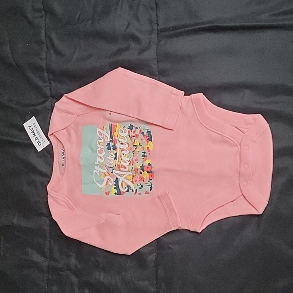 Nwt Old Navy Pink Onesie